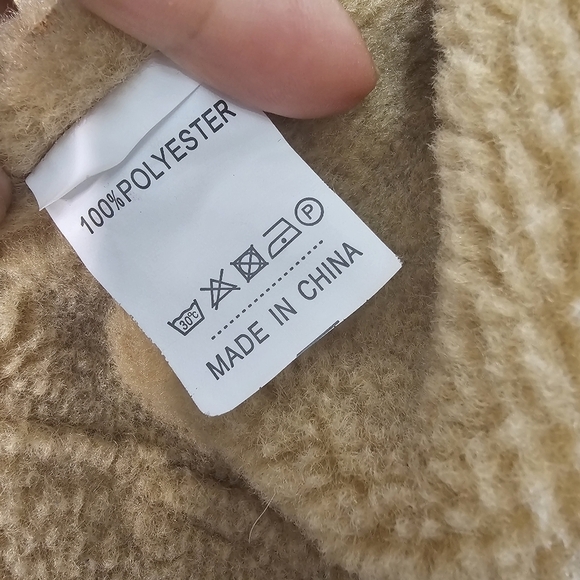 Bear Witness To This Faux Suede Aviator Jacket - Picture 9 of 13